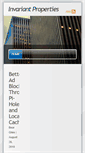 Mobile Screenshot of invariantproperties.com